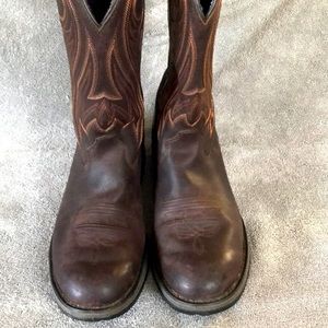Men’s Brown Leather Rebel Durango’s 9.5D